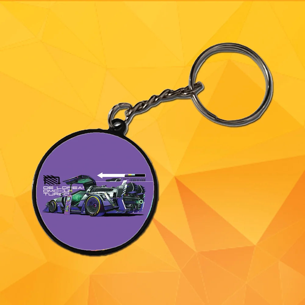 Cars - A Combo Of 4 Black Border Keychains