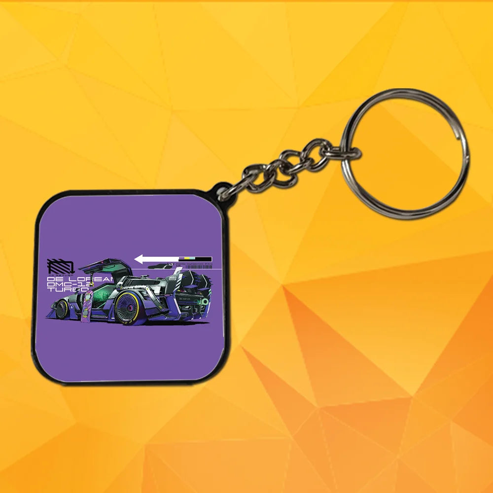 Cars - A Combo Of 4 Black Border Keychains