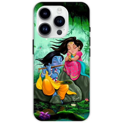 Radha Krishna Hard Case Apple Iphone 14 pro