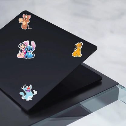 Cartoon Stickers Pack – 42+ Classic Cartoon Stickers Infographic