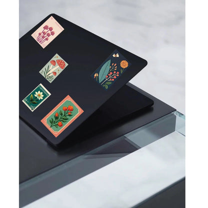 Vintage Floral Stickers Pack – 42+ Botanical Aesthetic Stickers Infographic