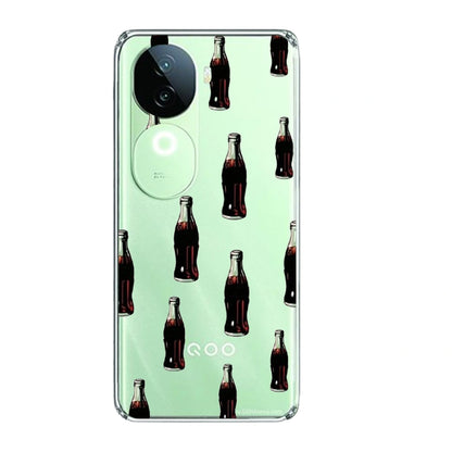 Soft Drinks - Clear Printed Silicone Case For IQOO Infographic