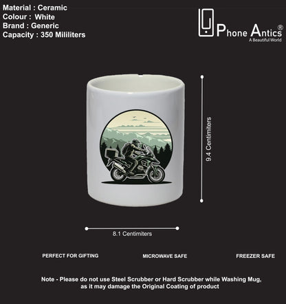Biker - Mug Infographic