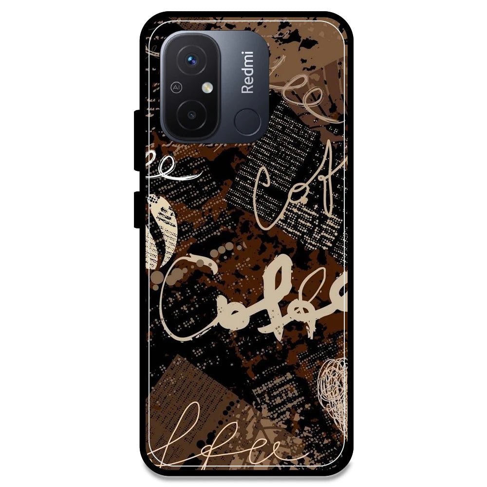 Coffee - Armor Case For Redmi Models Redmi 12C