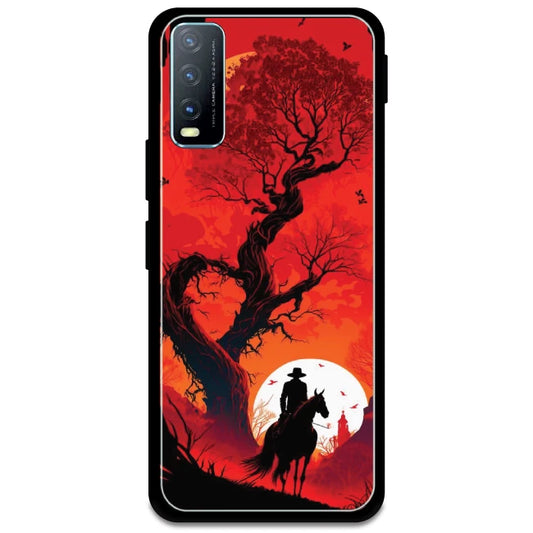 Cowboy & The Sunset - Armor Case For Vivo Models