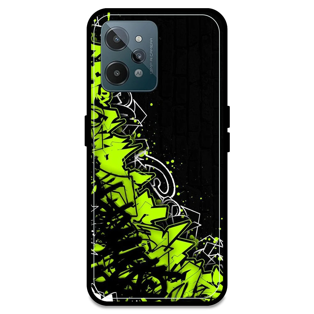 Green Graffiti - Armor Case For Realme Models Realme C31