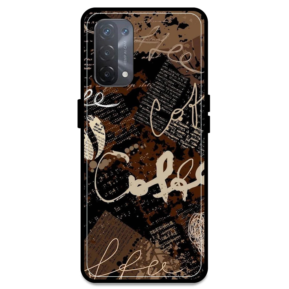 Coffee - Armor Case For Oppo Models Oppo A74 5G