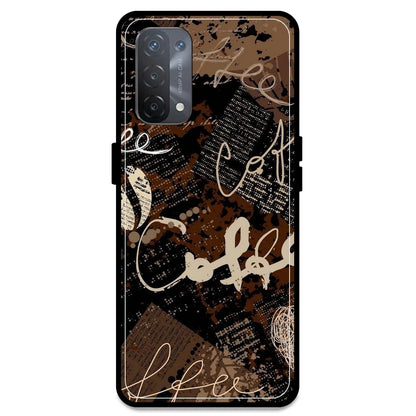 Coffee - Armor Case For Oppo Models Oppo A74 5G