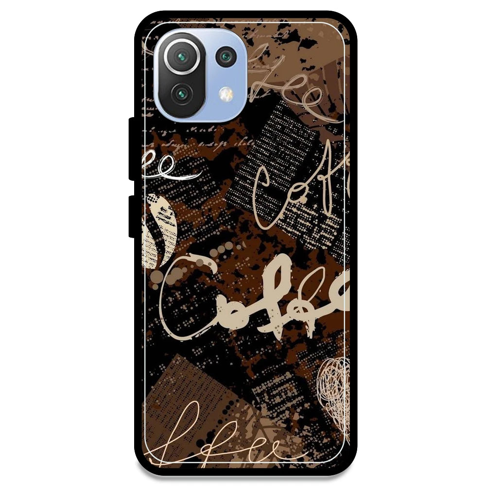 Coffee - Armor Case For Redmi Models Redmi Note 11 Lite