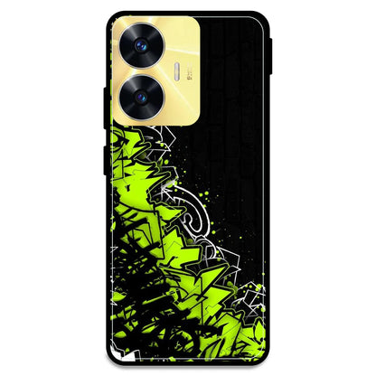 Green Graffiti - Armor Case For Realme Models Realme C55