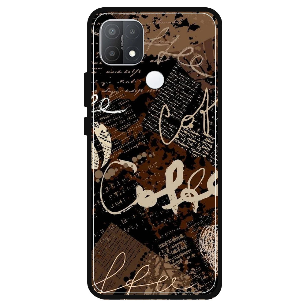 Coffee - Armor Case For Oppo Models Oppo A15