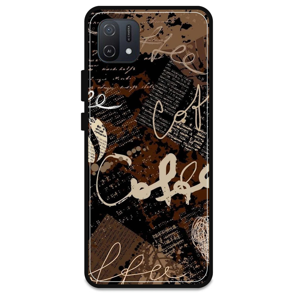 Coffee - Armor Case For Oppo Models Oppo A16K