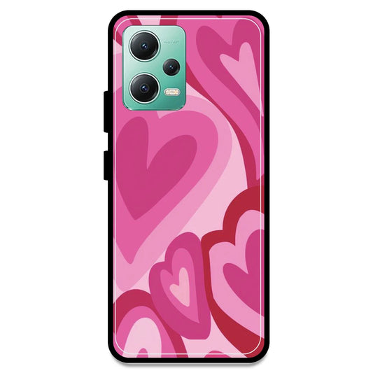 Pink Mini Hearts  - Armor Case For Redmi Models Redmi Note 12