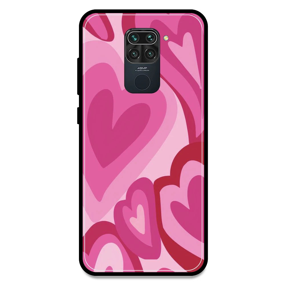 Pink Mini Hearts  - Armor Case For Redmi Models Redmi Note 9