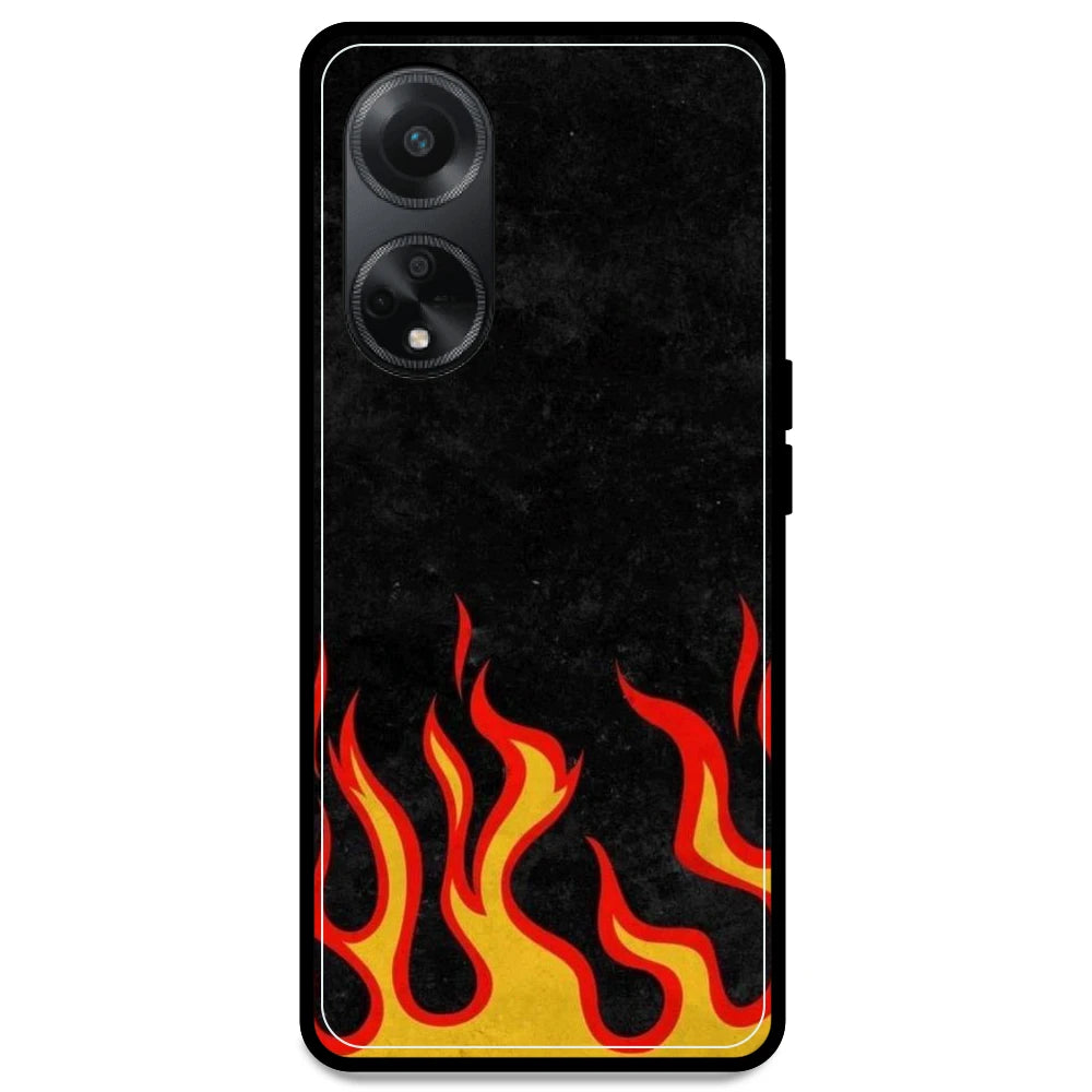 Low Flames - Armor Case For Oppo Models Oppo F23 5G