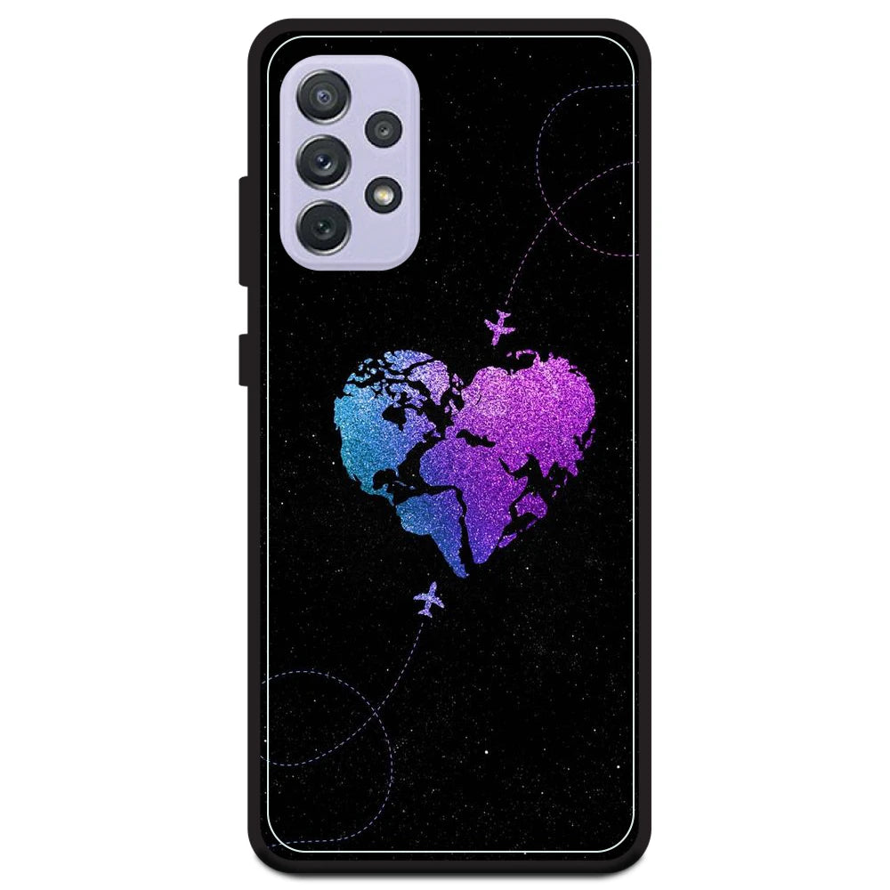 Travel Heart - Armor Case For Samsung Models Samsung A72