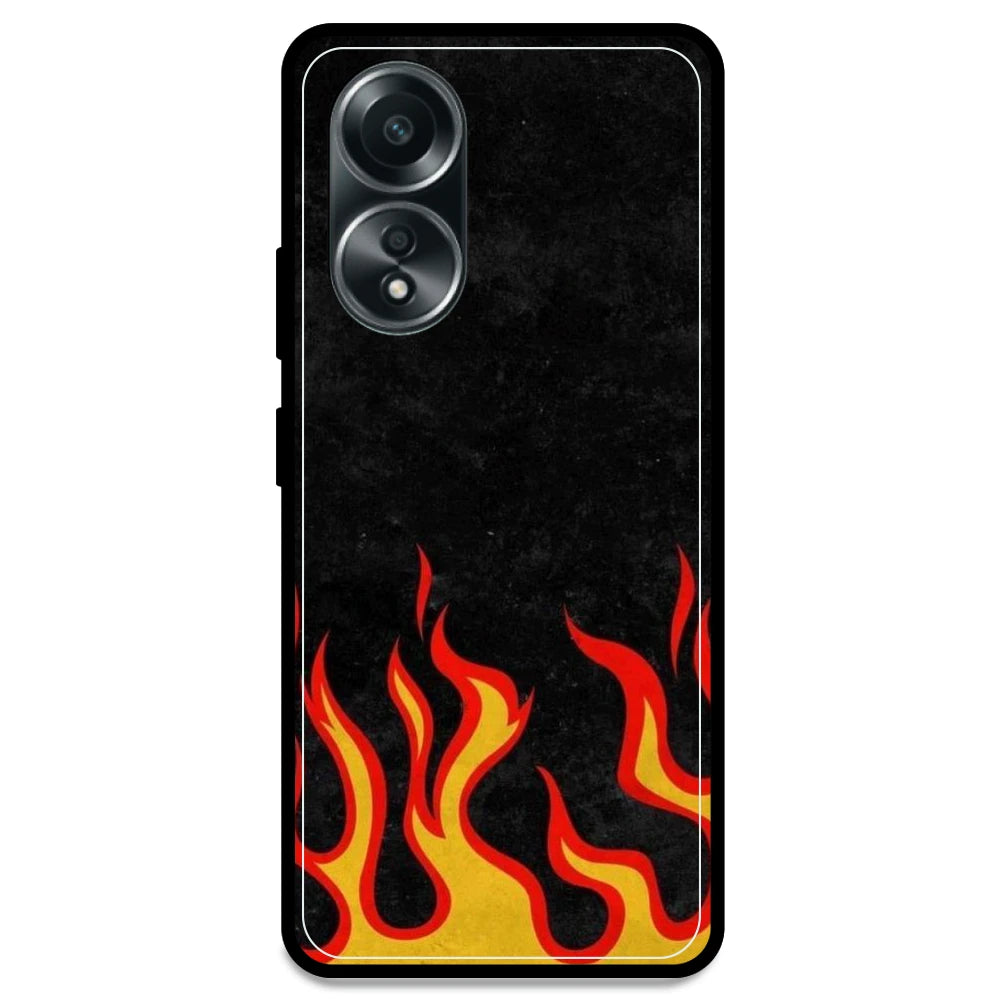 Low Flames - Armor Case For Oppo Models Oppo A58