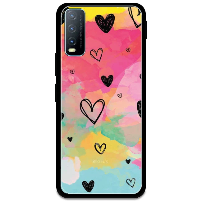 Hearts - Armor Case For Vivo Models