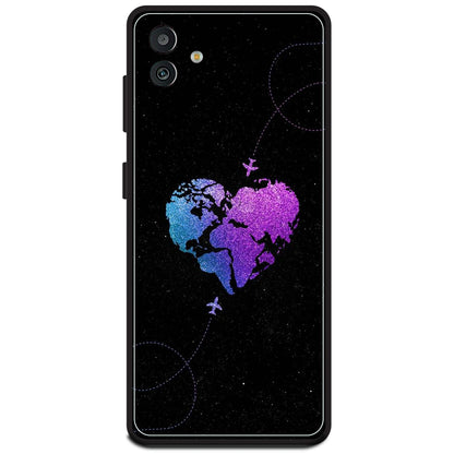 Travel Heart - Armor Case For Samsung Models Samsung M13 5G