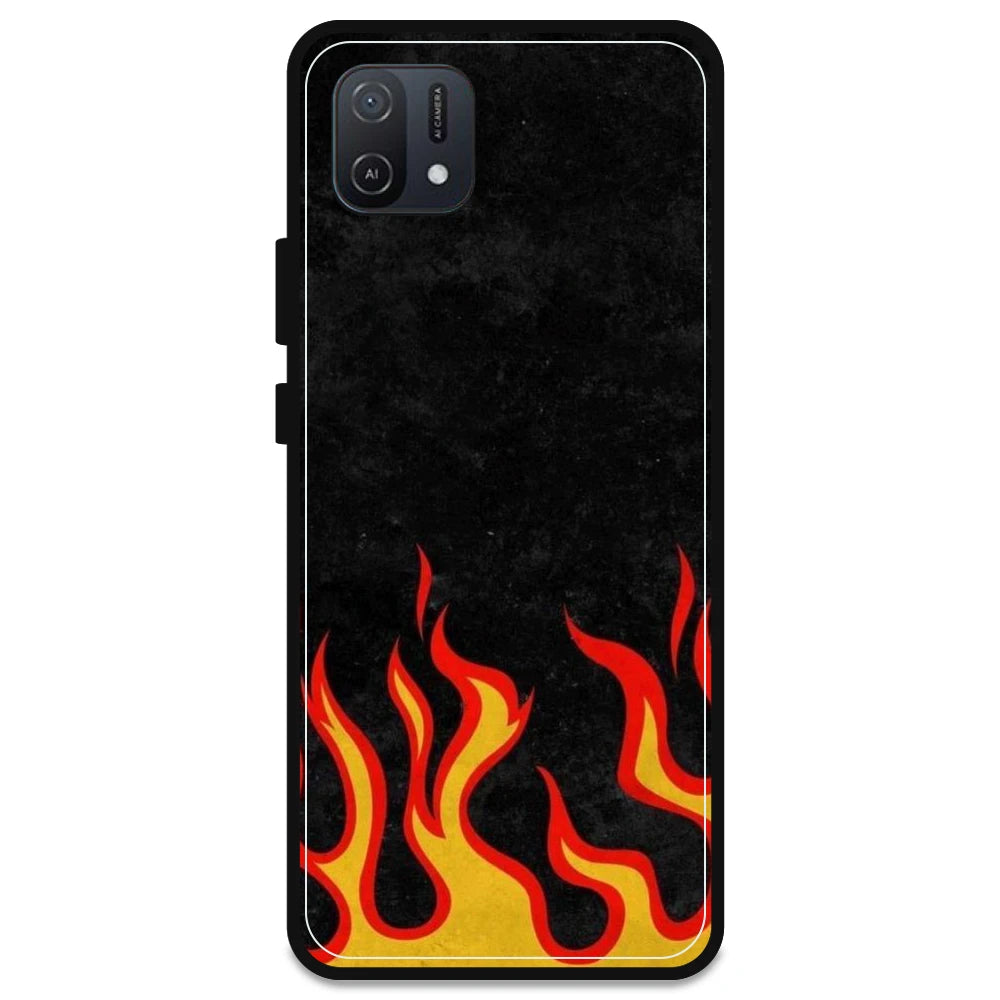 Low Flames - Armor Case For Oppo Models Oppo A16K