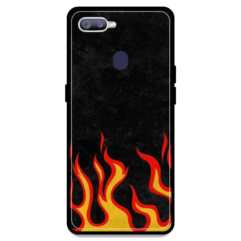 Low Flames - Armor Case For Oppo Models Oppo F9 Pro