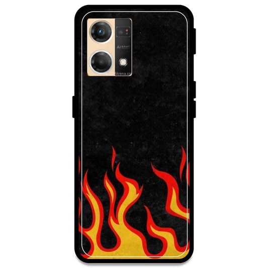 Low Flames - Armor Case For Oppo Models Oppo F21 Pro 4G