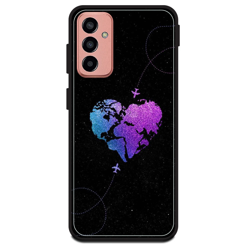 Travel Heart - Armor Case For Samsung Models Samsung M13