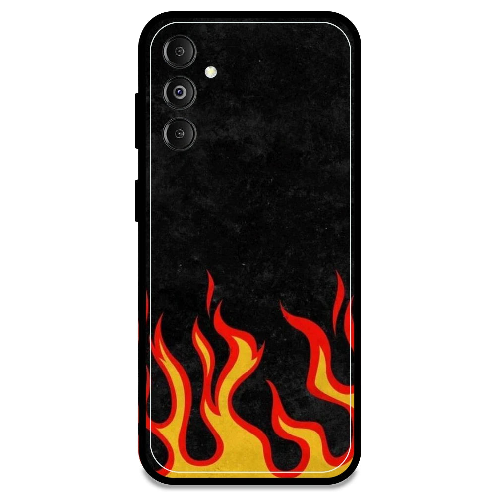 Low Flames - Armor Case For Samsung Models Samsung M14 5G