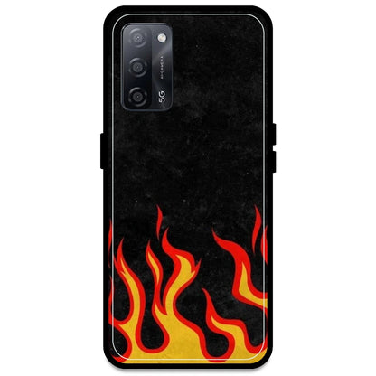 Low Flames - Armor Case For Oppo Models Oppo A53s 5G