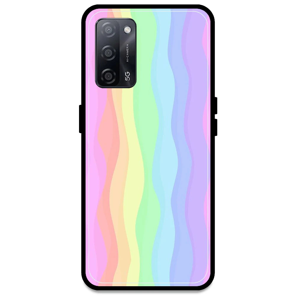 Pastel Rainbows - Armor Case For Oppo Models Oppo A53s 5G