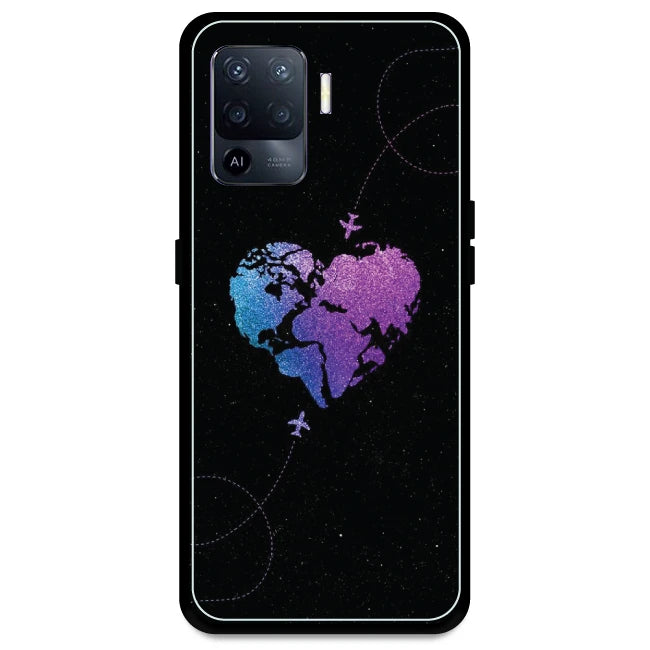 Travel Heart - Armor Case For Oppo Models Oppo A94