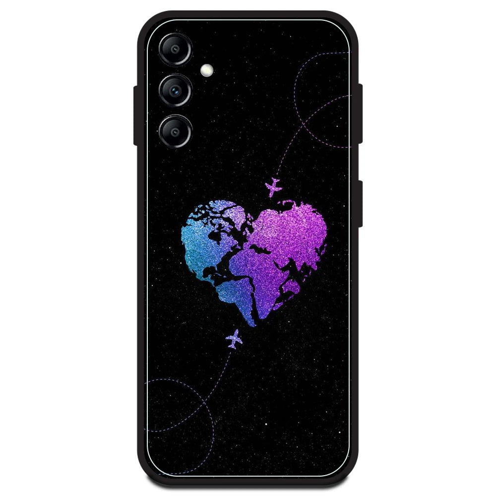 Travel Heart - Armor Case For Samsung Models Samsung A14 5G