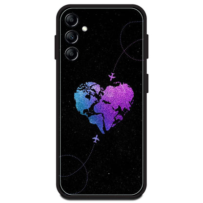 Travel Heart - Armor Case For Samsung Models Samsung A14 5G