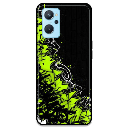 Green Graffiti - Armor Case For Realme Models Realme 9i 4G