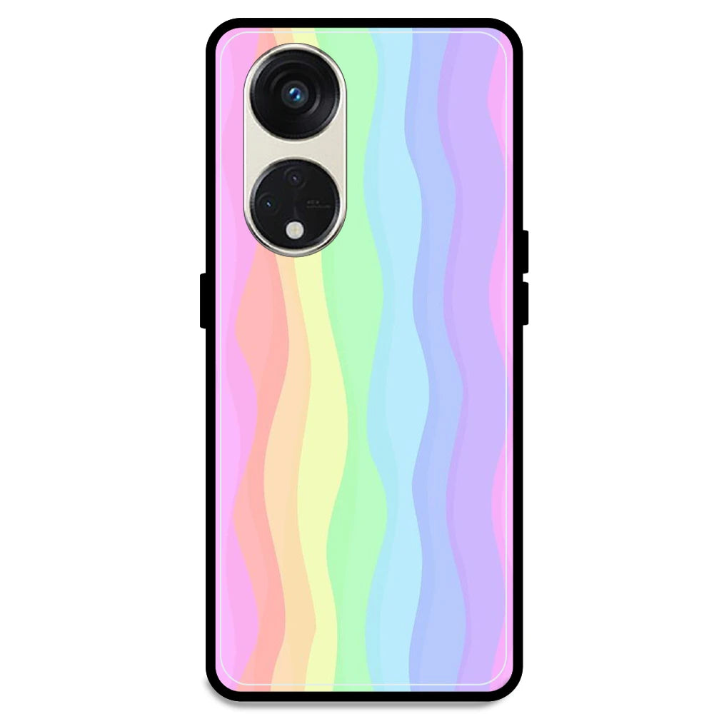 Pastel Rainbows - Armor Case For Oppo Models Oppo Reno 8T 5G