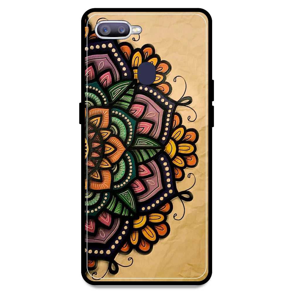 Mandala Art - Armor Case For Oppo Models Oppo F9 Pro