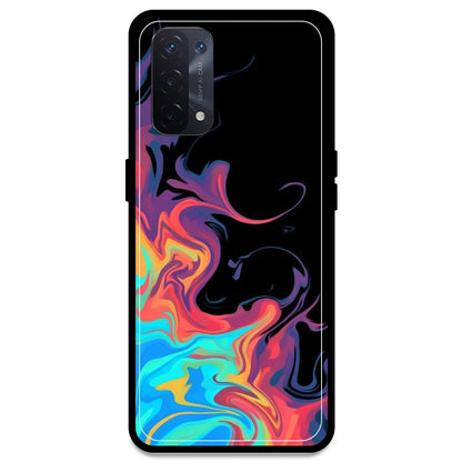 Rainbow Watermarble - Armor Case For Oppo Models Oppo A54