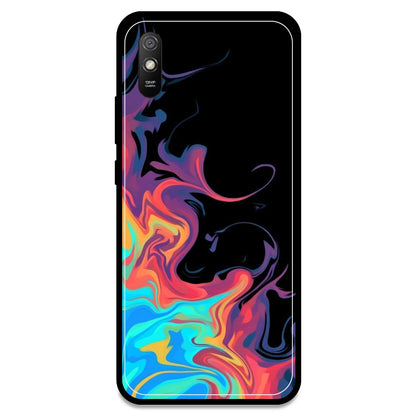 Rainbow Watermarble - Armor Case For Redmi Models Redmi Note 9i