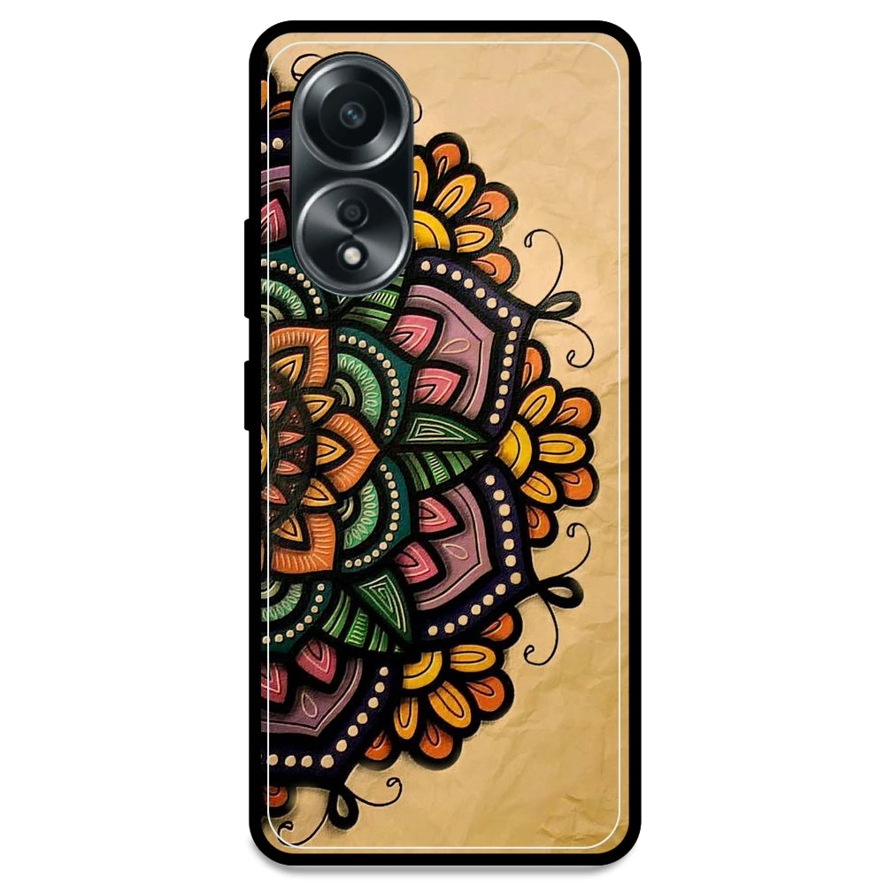 Mandala Art - Armor Case For Oppo Models Oppo A58