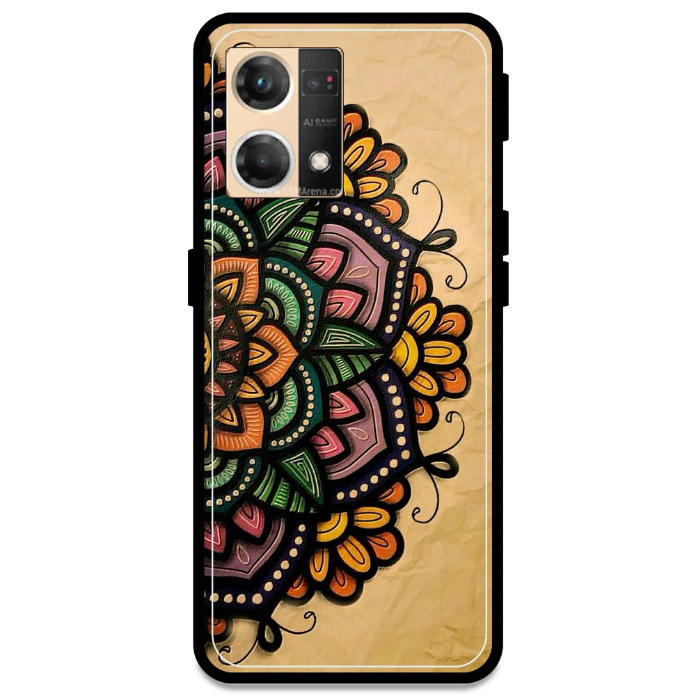 Mandala Art - Armor Case For Oppo Models Oppo F21 Pro 4G