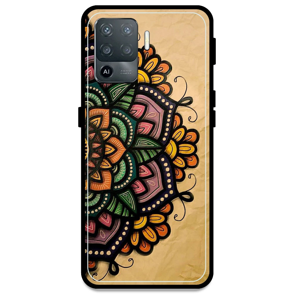 Mandala Art - Armor Case For Oppo Models Oppo F19 Pro