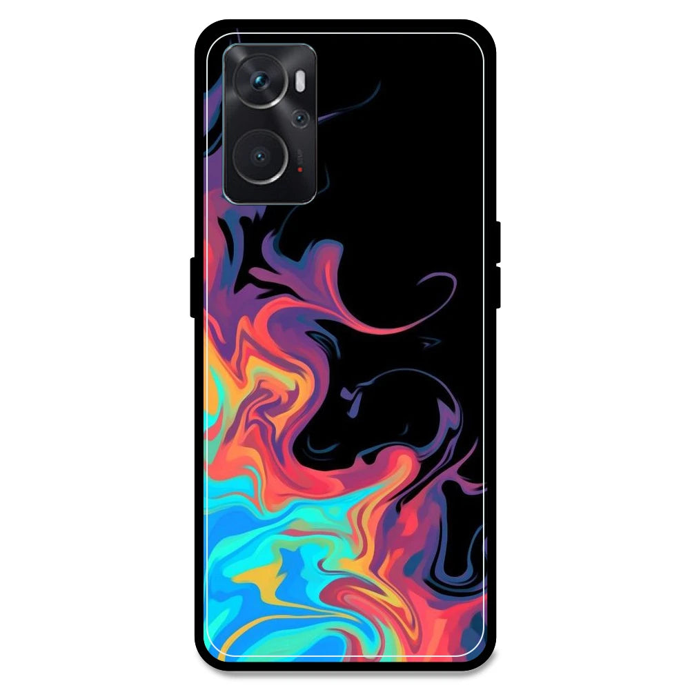 Rainbow Watermarble - Armor Case For Oppo Models Oppo K10