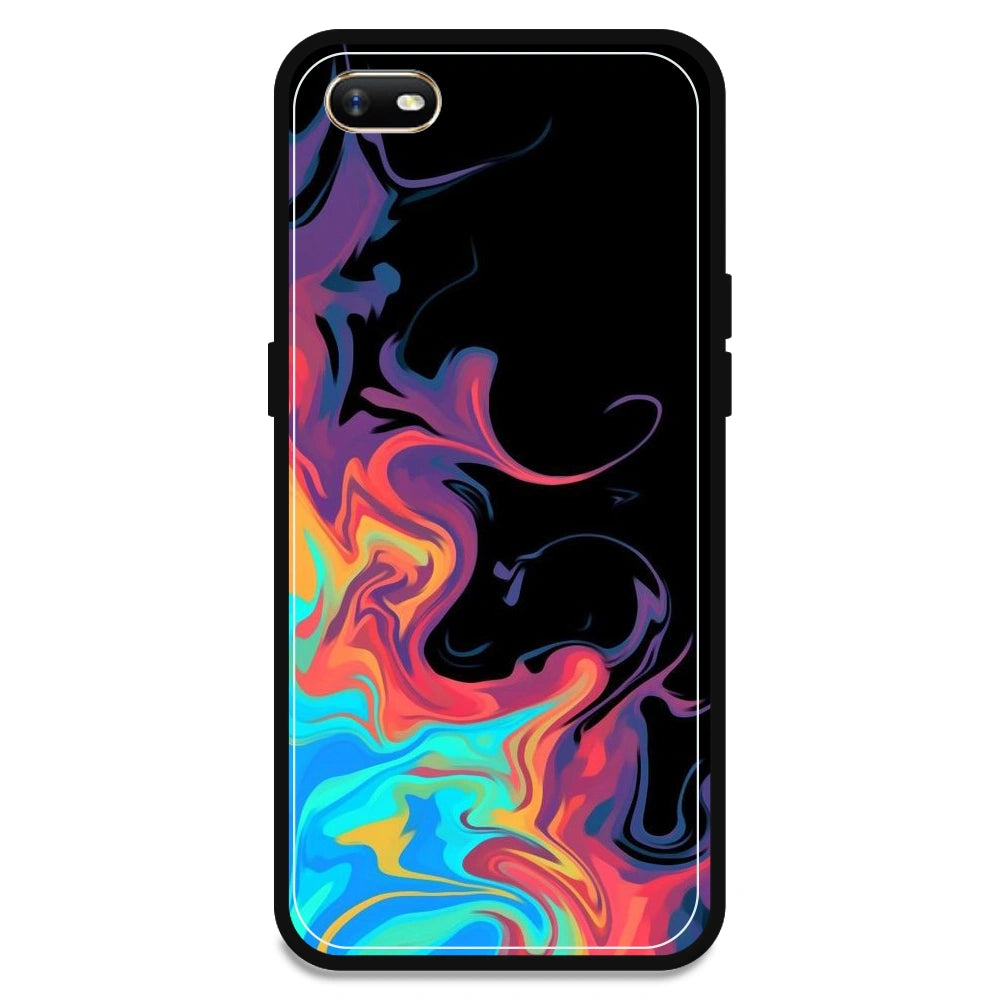 Rainbow Watermarble - Armor Case For Oppo Models Oppo A1K