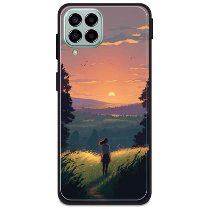 Girl & The Mountains - Armor Case For Samsung Models Samsung M33 5G