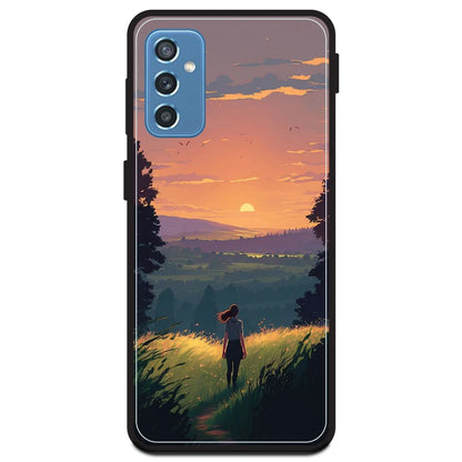 Girl & The Mountains - Armor Case For Samsung Models Samsung Galaxy M52