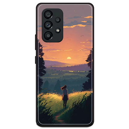 Girl & The Mountains - Armor Case For Samsung Models Samsung A53 5G