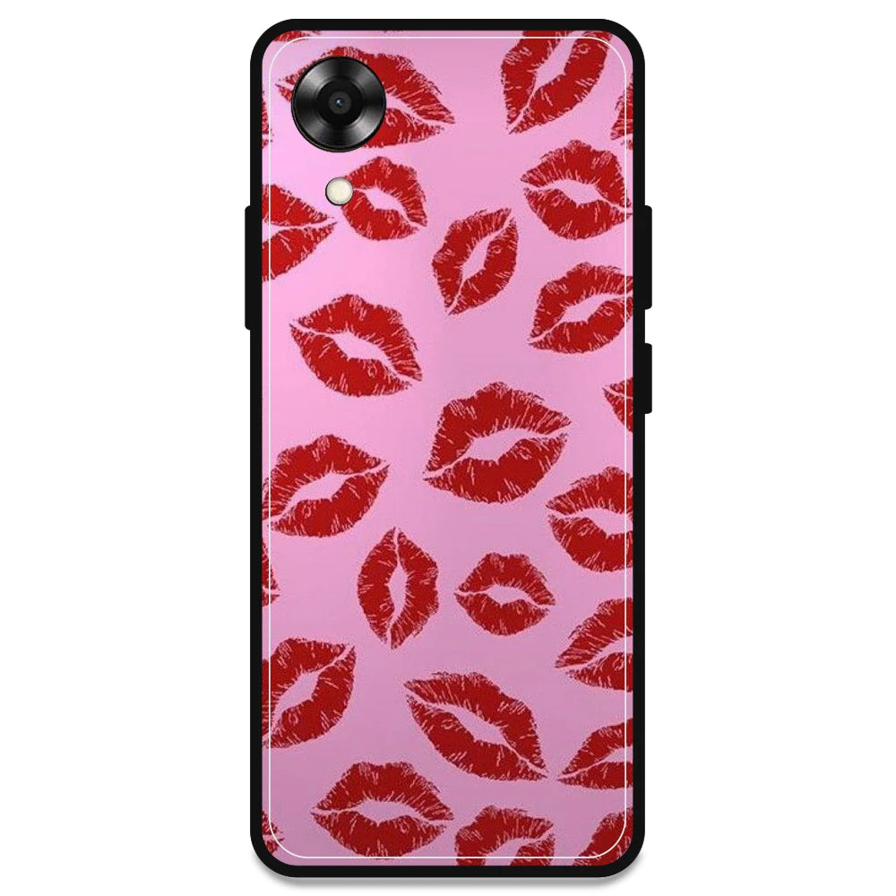 Kisses - Armor Case For Oppo Models Oppo A17K