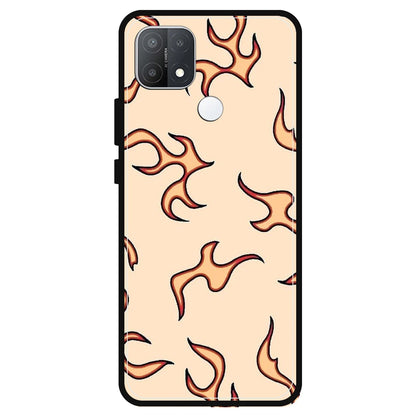 Yellow Flames - Armor Case For Oppo Models Oppo A15