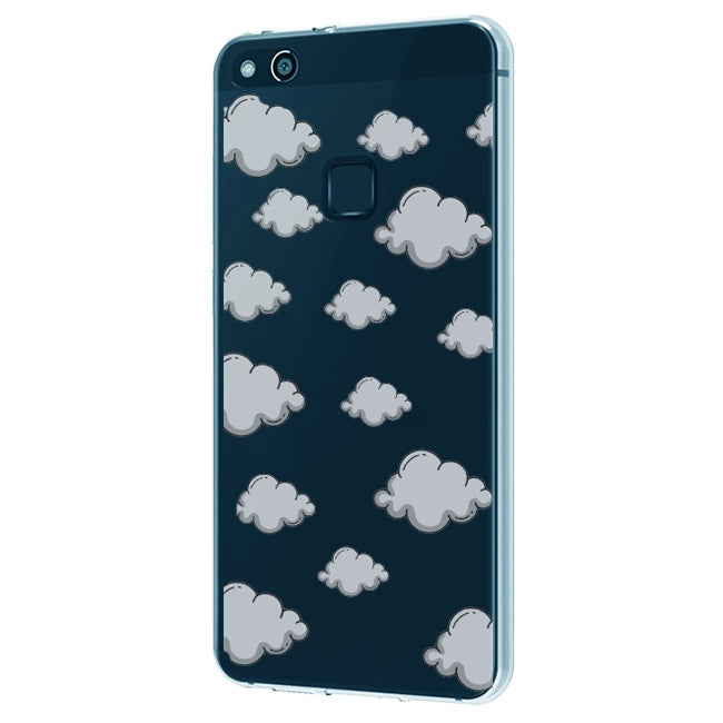 Clouds - Clear Printed Case For Realme Models