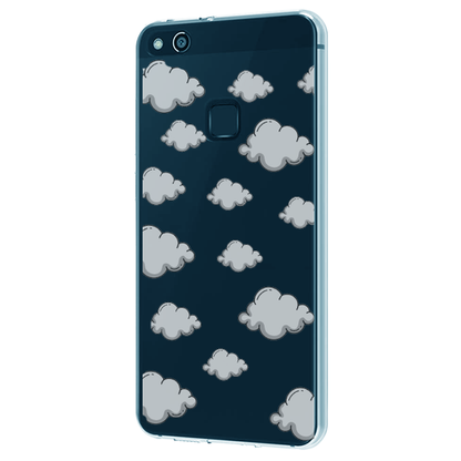 Clouds - Clear Printed Silicone Case For Poco Models infographic